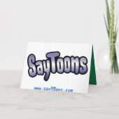 Leuke kerst! feestdagen kaart (Achterkant)