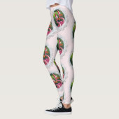 Leuke kerst flamingo leggings! leggings (Links)