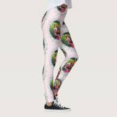Leuke kerst flamingo leggings! leggings (Rechts)