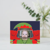 Leuke Kerst Foto Briefkaart (Staand voorkant)