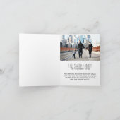 Leuke kerst Foto Wenskaart Feestdagen Kaart (Binnen)