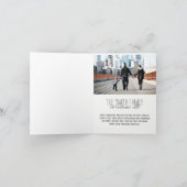 Leuke  kerst Foto Wenskaart Feestdagen Kaart (Binnen)