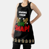 Leuke Kerst Gingerbread Man "Oh Snap" Schort (Insitu)