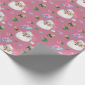 Leuke kerst inpakpapier design (Hoek)