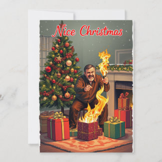 Leuke kerst Kaart – Fiery Fun B