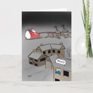 Leuke kerst Kaart: stout of lekker. Feestdagen Kaart