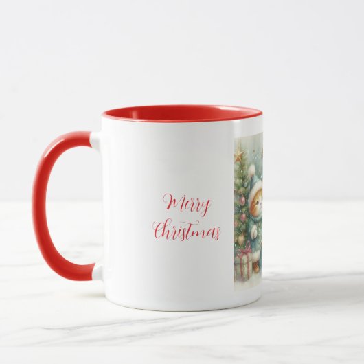 Leuke kerst katten mok (Links)