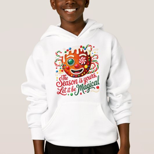 Leuke Kerst Koekje Pullover & Winter Zoon Cadeau (Voorkant)