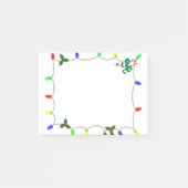 Leuke kerst Light boarder Post-it® Notes (Voorkant)