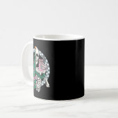 Leuke Kerst Mis Luk Mis Eng Skeleton Xma Koffiemok (Voorkant links)