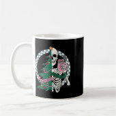 Leuke Kerst Mis Luk Mis Eng Skeleton Xma Koffiemok (Links)