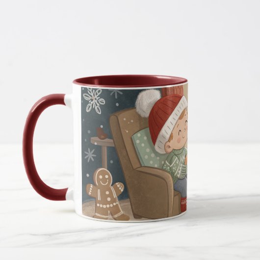 leuke kerst mok (Links)