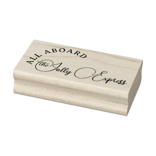 Leuke Kerst Noordpool Jolly Express Rubberstempel (Stempel)