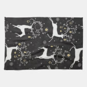 Leuke Kerst Patroon Keuken handdoek (Horizontaal)