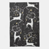 Leuke Kerst Patroon Keuken handdoek (Verticaal)