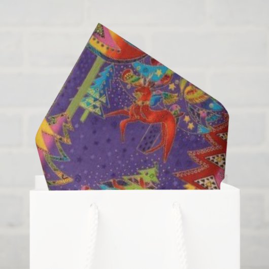 Leuke Kerst patroon tissue papier (Cadeauzakje)