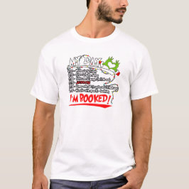 Leuke Kerst Planner Mijn Dag Ik Ben Volgeboekt T-shirt