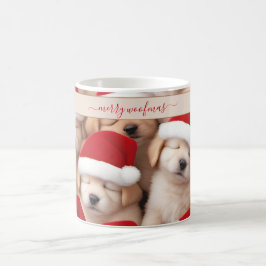 Leuke Kerst Puppies Hondenliefhebber Naam Mok
