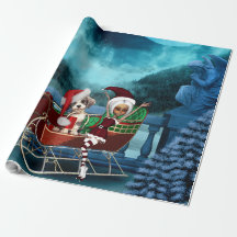 Leuke kerst puppy en elf