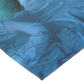 Leuke kerst puppy en elf tafelkleed (Gekanteld)