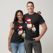 Leuke kerst retro jongen t-shirt (Unisex)