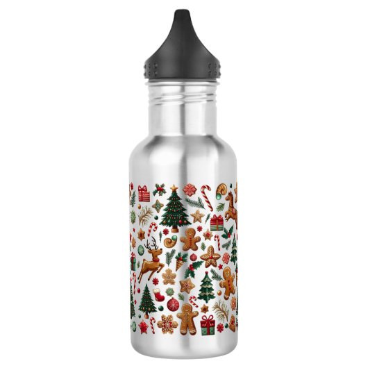 Leuke kerst waterfles (Links)