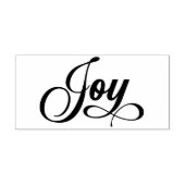 Leuke kerst woord kunst rubberstempel (Afrduk)