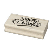 Leuke kerst woord kunst rubberstempel (Stempel)