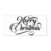 Leuke kerst woord kunst rubberstempel (Afrduk)