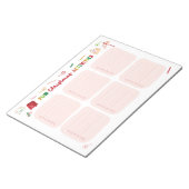 Leuke Kerstactiviteiten Checklist Notitieblok (Schuin)