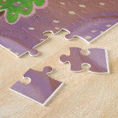 Leuke kerstauto legpuzzel (Zijkant)