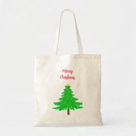 Leuke Kerstbomen met Feestelijke Sfeer Tote Bag