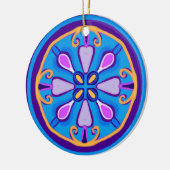 Leuke kerstboomornament keramisch ornament (Links)