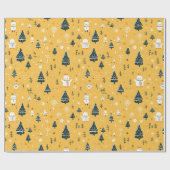 Leuke kerstcadeau inpakpapier (Vlak)