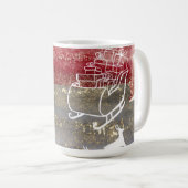 Leuke kerstcadeau koffiemok (Voorkant rechts)