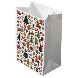 Leuke kerstcadeau tas medium cadeauzakje