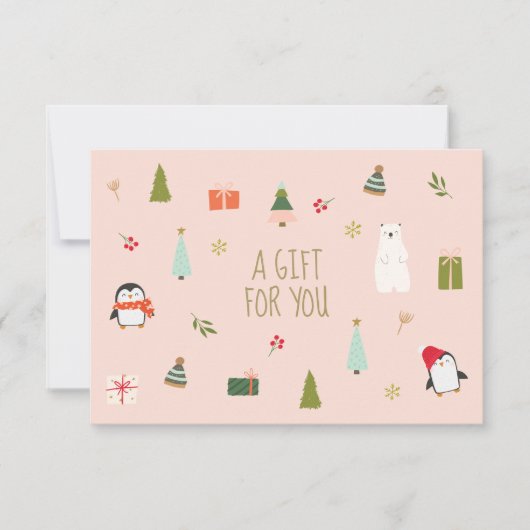 Leuke Kerstcadeaubon (Voorkant)