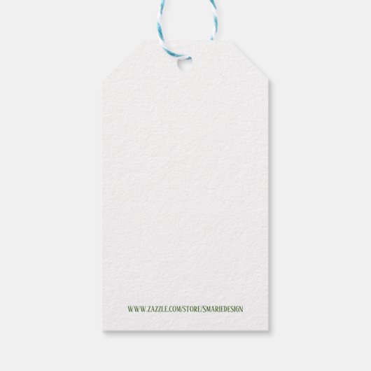 Leuke kerstcadeaus cadeaulabel (Achterkant)