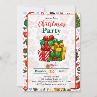 Leuke kerstfeest kaart