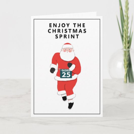 leuke kerstfeestkaart feestdagen kaart (Voorkant)