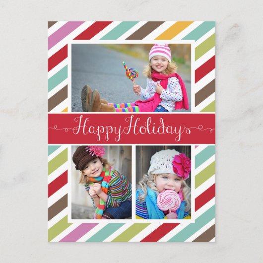 Leuke kerstfoto Briefkaarten (Voorkant)