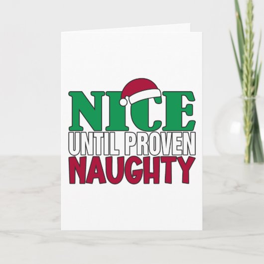 Leuke Kerstgrap Totdat Stout Bewezen  Kaart (Voorkant)