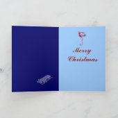 Leuke Kerstkaart met Uil & tekst Feestdagen Kaart (Binnen)