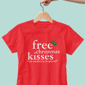 Leuke kerstkusjes Geen maretak Vereist T-shirt
