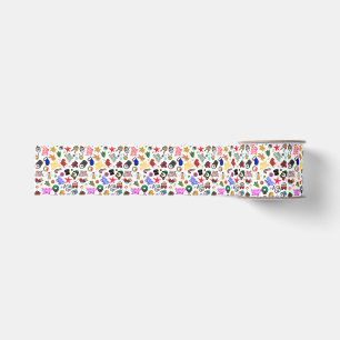 Leuke kerstlint grosgrain lint