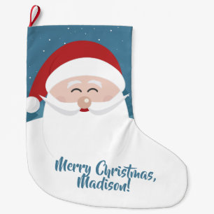 Leuke Kerstman aangepaste tekst Kerstmis kous Grote Kerstsok