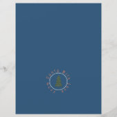 Leuke Kerstman brief Vrolijk Kerstfeest (Achterkant)