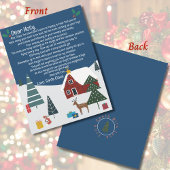 Leuke Kerstman brief Vrolijk Kerstfeest