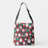Leuke Kerstman Crossbody Tas (Achterkant)