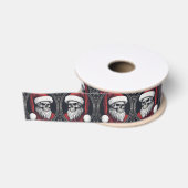 Leuke Kerstman Grosgrain Lint (Spoel)